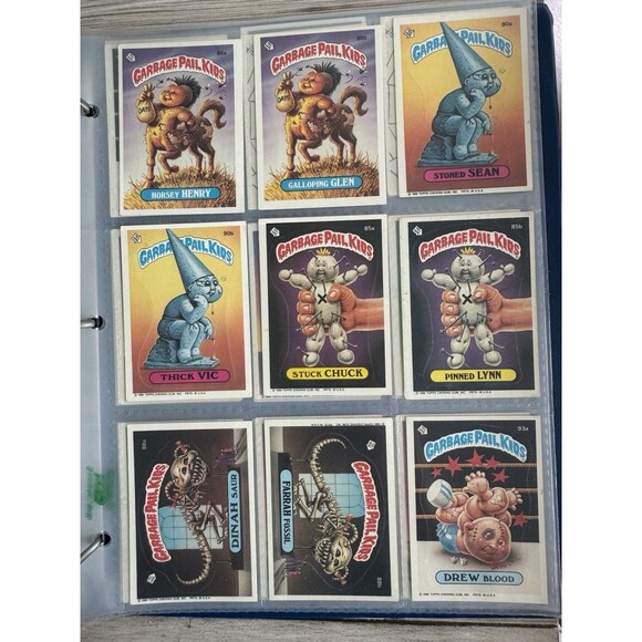 Lot 1985-1986 GPK Garbage Pail Kids Series Set Collectors 300+ Cards Topps - Picture 4 of 16